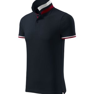 Collar Up 256 - Tricou polo pentru bărbaţi dark navy