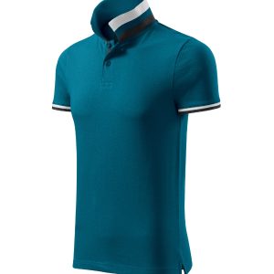 Collar Up 256 - Tricou polo pentru bărbaţi albastru petrol