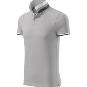 Collar Up 256 - Tricou polo pentru bărbaţi silver gray