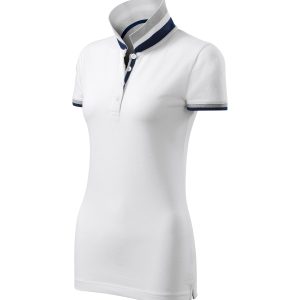 Collar Up 257 - Tricou polo pentru damă alb