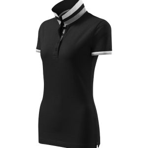 Collar Up 257 - Tricou polo pentru damă negru