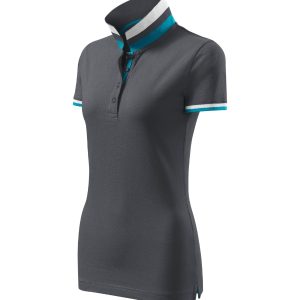 Collar Up 257 - Tricou polo pentru damă antracit deschis