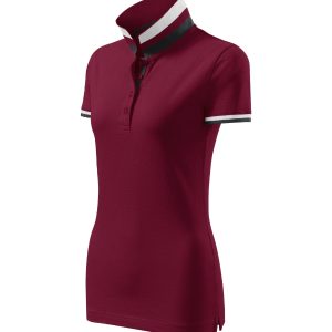 Collar Up 257 - Tricou polo pentru damă garnet