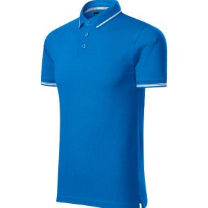 Perfection Plain 25X - Tricou polo pentru bărbaţi snorkel blue