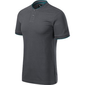 Diamond 273 - Tricou polo pentru bărbaţi antracit deschis