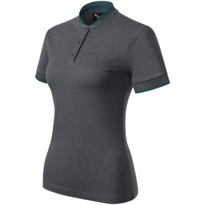 Diamond 274 - Tricou polo pentru damă antracit deschis