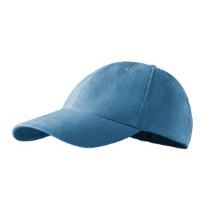 6P 305 - Şapcă unisex albastru azuriu
