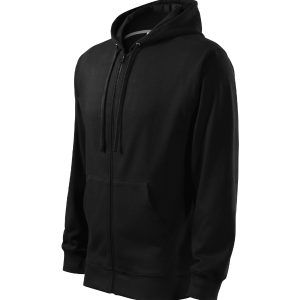 Trendy Zipper 410 - Hanorac pentru bărbaţi negru
