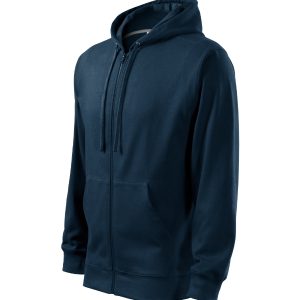 Trendy Zipper 410 - Hanorac pentru bărbaţi albastru marin