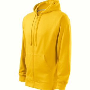 Trendy Zipper 410 - Hanorac pentru bărbaţi galben