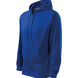 Trendy Zipper 410 - Hanorac pentru bărbaţi albastru regal