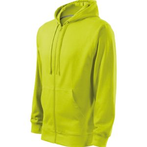 Trendy Zipper 410 - Hanorac pentru bărbaţi lime