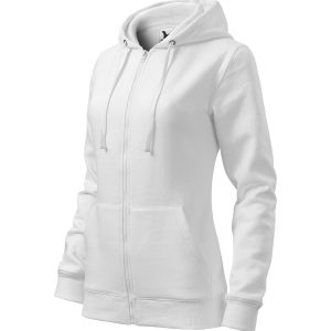 Trendy Zipper 411 - Hanorac pentru damă alb