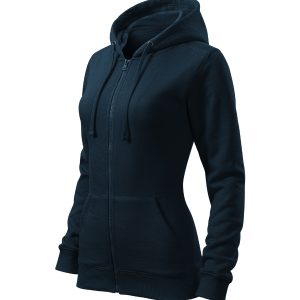 Trendy Zipper 411 - Hanorac pentru damă albastru marin