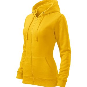Trendy Zipper 411 - Hanorac pentru damă galben