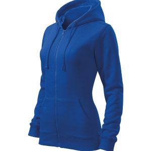 Trendy Zipper 411 - Hanorac pentru damă albastru regal