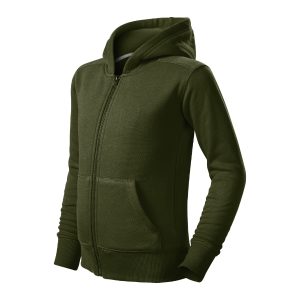Trendy Zipper 412 - Hanorac pentru copii military