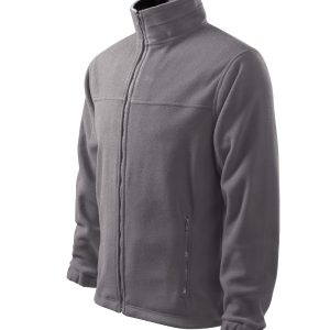 Jacket 501 - Jachetă fleece pentru bărbaţi gri metalic