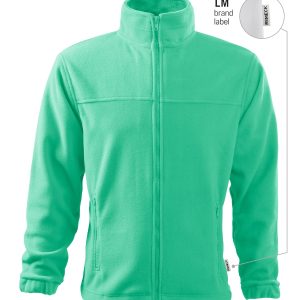 Jacket 501 - Jachetă fleece pentru bărbaţi verde mentă 95 (brand label)