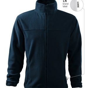 Jacket 501 - Jachetă fleece pentru bărbaţi albastru marin 02 (brand label)