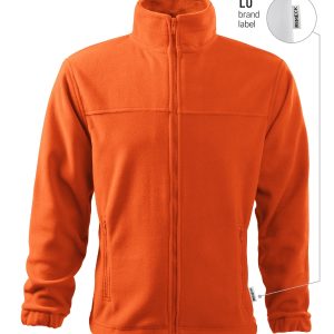 Jacket 501 - Jachetă fleece pentru bărbaţi portocaliu 11 (brand label)