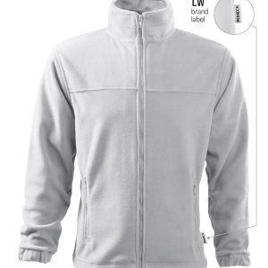 Jacket 501 - Jachetă fleece pentru bărbaţi alb 00 (brand label)