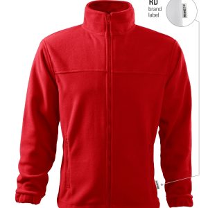 Jacket 501 - Jachetă fleece pentru bărbaţi roşu 07 (brand label)