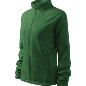 Jacket 504 - Jachetă fleece pentru damă verde sticlă