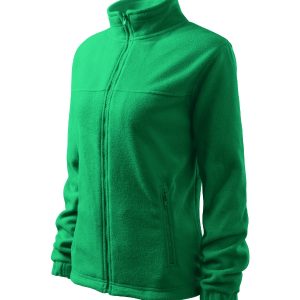 Jacket 504 - Jachetă fleece pentru damă verde mediu