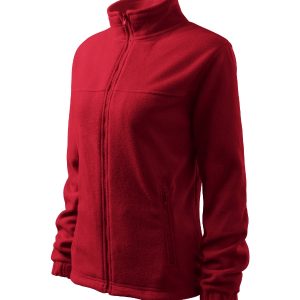Jacket 504 - Jachetă fleece pentru damă roşu marlboro