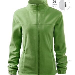 Jacket 504 - Jachetă fleece pentru damă verde iarbă 39 (brand label)