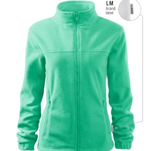 Jacket 504 - Jachetă fleece pentru damă verde mentă 95 (brand label)