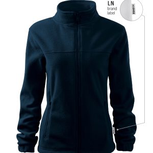 Jacket 504 - Jachetă fleece pentru damă albastru marin 02 (brand label)