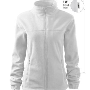 Jacket 504 - Jachetă fleece pentru damă alb 00 (brand label)
