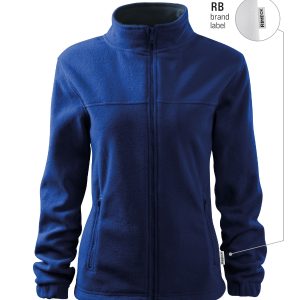 Jacket 504 - Jachetă fleece pentru damă albastru regal 05 (brand label)