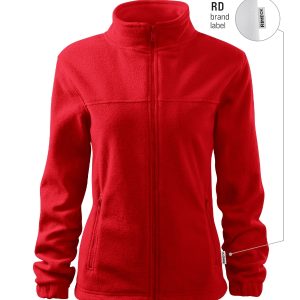 Jacket 504 - Jachetă fleece pentru damă roşu 07 (brand label)
