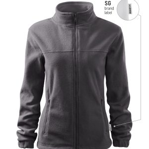 Jacket 504 - Jachetă fleece pentru damă gri metalic 36 (brand label)