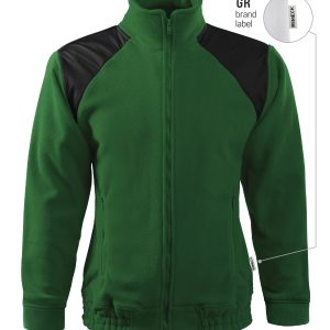 Jacket Hi-Q 506 - Jachetă fleece unisex verde sticlă 06 (brand label)