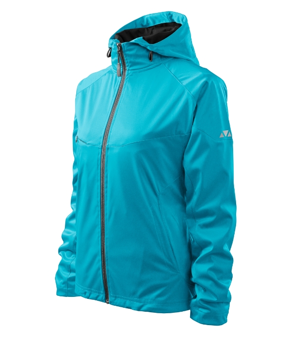 Cool 514 - Jachetă softshell pentru damă turcoaz