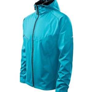 Cool 515 - Jachetă softshell pentru bărbaţi turcoaz