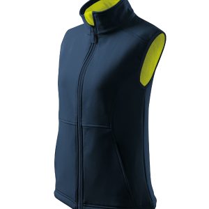 Vision 516 - Vestă softshell pentru damă albastru marin