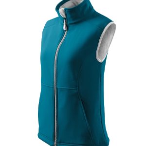 Vision 516 - Vestă softshell pentru damă turcoaz închis