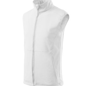 Vision 517 - Vestă softshell pentru bărbaţi alb