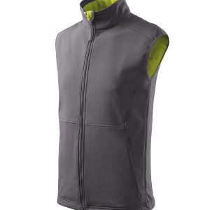 Vision 517 - Vestă softshell pentru bărbaţi gri metalic