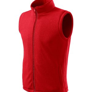 Next 518 - Fleece vestă unisex roşu