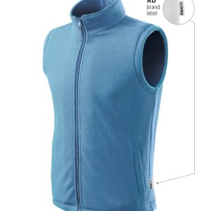 Next 518 - Fleece vestă unisex albastru azuriu 14 (brand label)