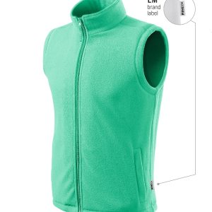 Next 518 - Fleece vestă unisex verde mentă 95 (brand label)