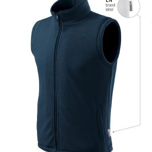 Next 518 - Fleece vestă unisex albastru marin 02 (brand label)