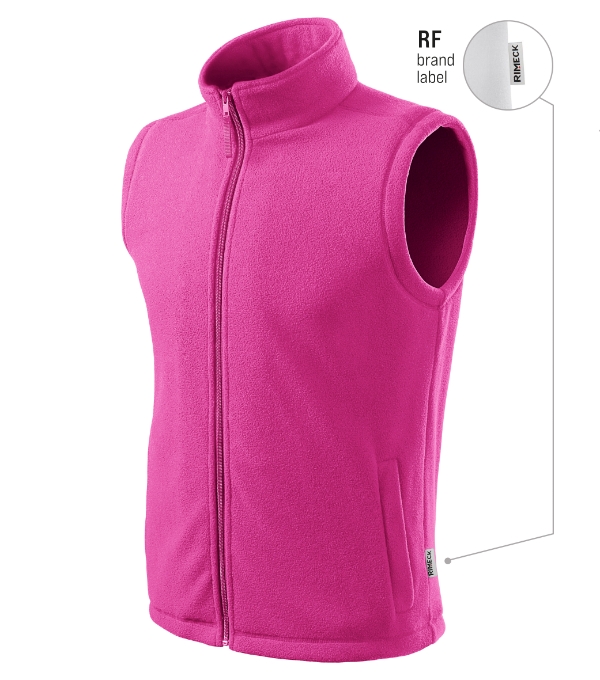 Next 518 - Fleece vestă unisex roşu fucsie 49 (brand label)