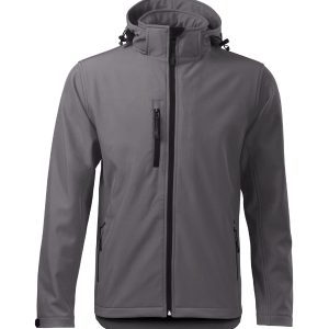 Performance 522 - Jachetă softshell pentru bărbaţi gri metalic